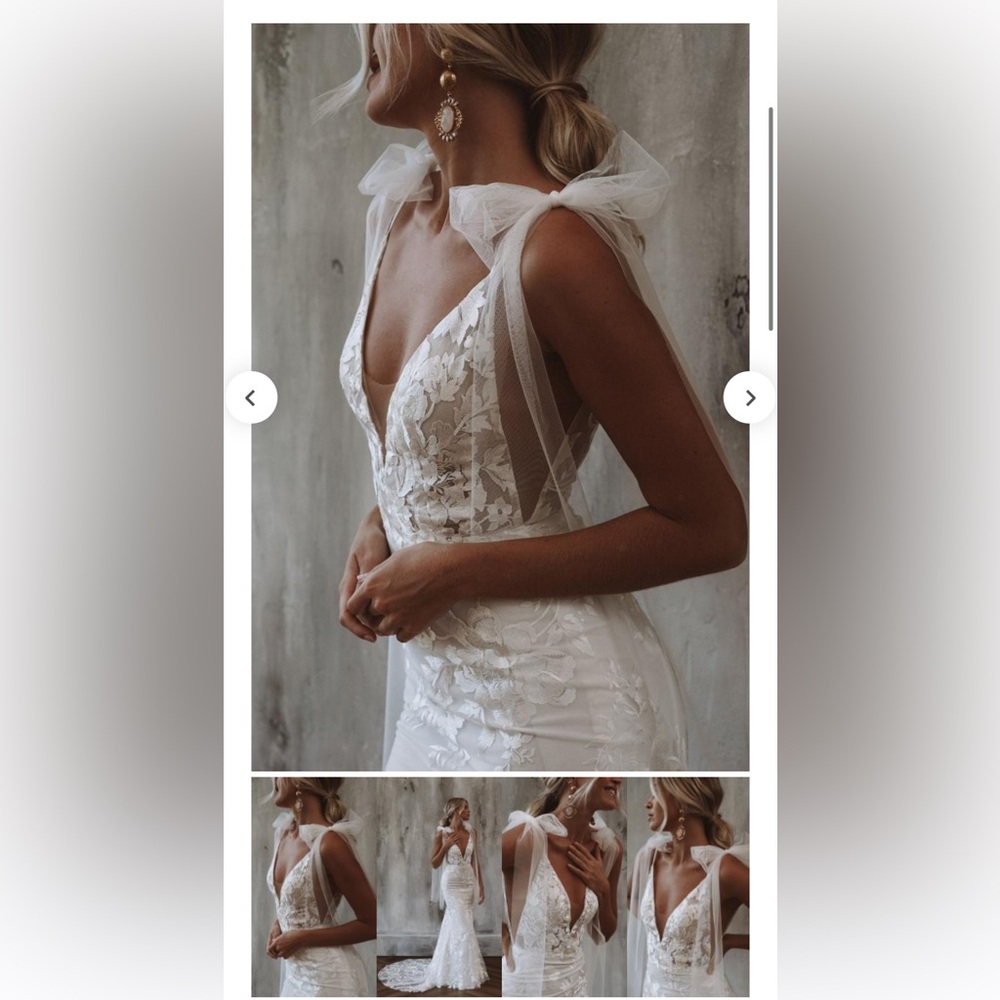 Made with love ELSIE Ivory wedding dress